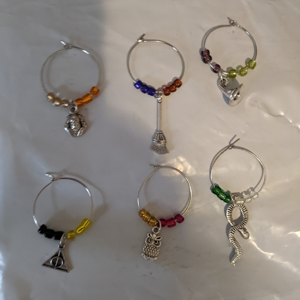Wine Glass Charms Markers